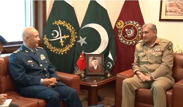 China's General Xu Qiliang One-on-One Meeting with COAS GENERAL BAJWA