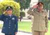 CHINESE General Xu Qiliang meets COAS Gen Bajwa at GHQ