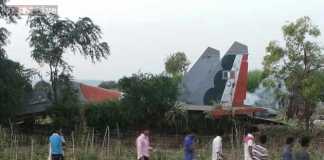 Filthy indian SU30MKI Crashed