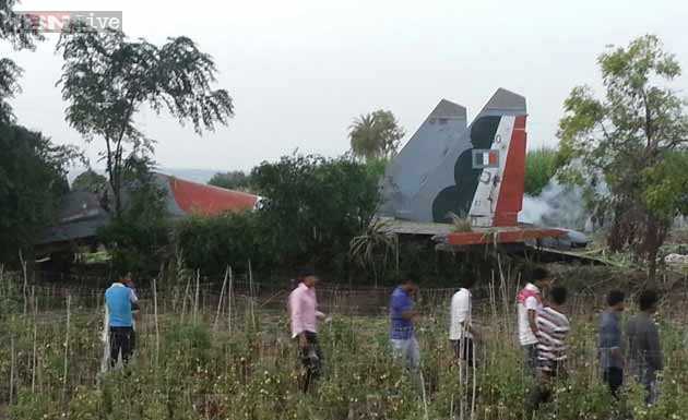 Filthy indian SU30MKI Crashed