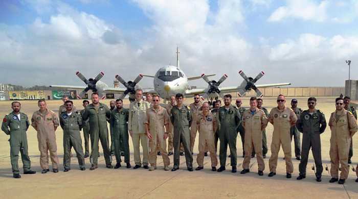 German Navy Long Range Maritime Patrol Aircraft P3C Visit PAKISTAN