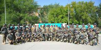 PAKISTAN KAZAKH DOSTARYM 2019 EXERCISE Group PHOTO of Both the Armed Forces