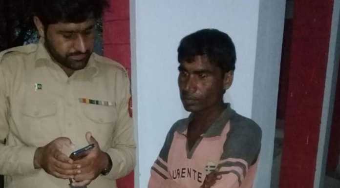 filthy indian spy raju lakshman arrested from DG Khan