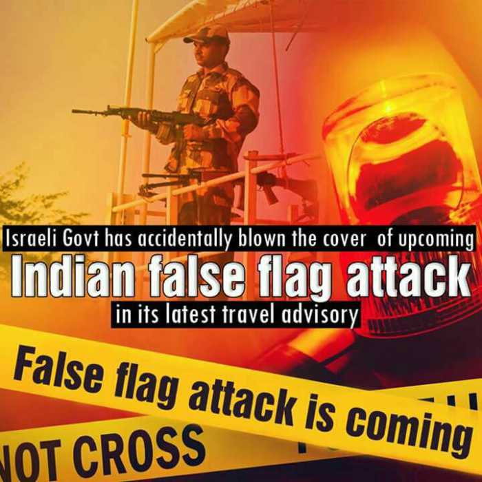 india Is Going To Launch Massive False Flag Attacks To Divert The Attention Of The World From Kashmir