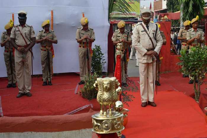 Coward indian security forces ashamed and humiliated in front of thousands of people