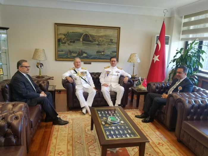PAK NAVAL CHIEF ABBASI on MILGEM Corvette For PAKISTAN