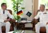 PAK NAVL CHIEF and German Naval Chief Meeting