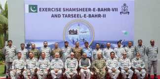 PAKISTAN NAVY Hold Biennially Tri-Services War Games Shamsheer-e-Bahr VII and Tarseel-e-Bahr II in Karachi
