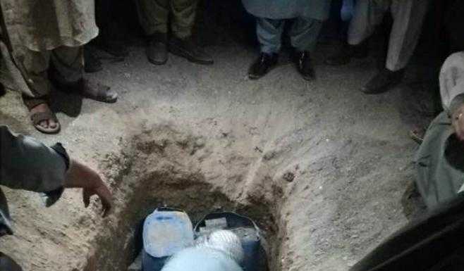 Security Forces Seized Underground Weapons