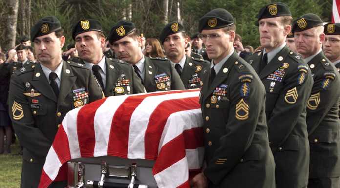 GREEN BERET Coffins in Afghanistan
