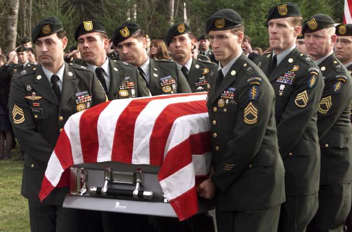 GREEN BERET Coffins in Afghanistan