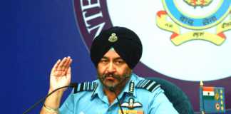 indian air force chief BC dhanoa