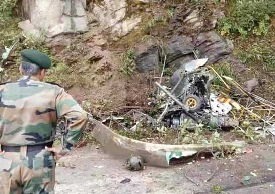 indian helicopter crashes in bhutan