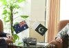Australian High Commissioner Meets PAK NAVY CHIEF Admiral Zaffar Mahmood Abbasi
