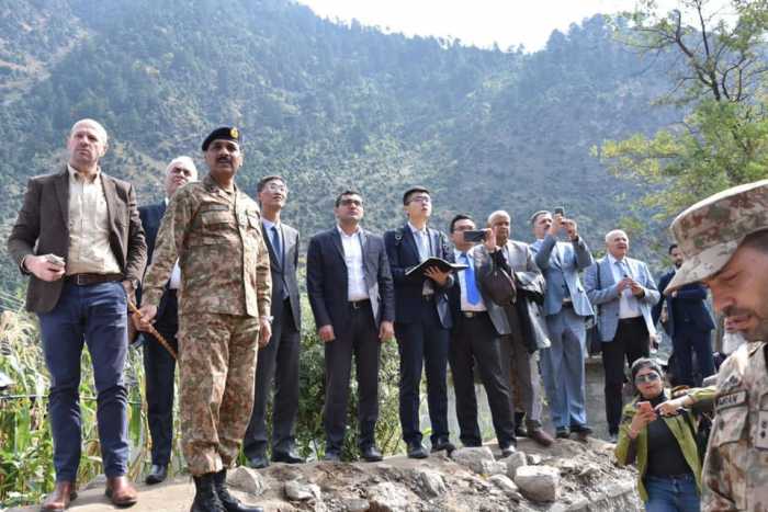 Foreign Diplomats visit to LOC