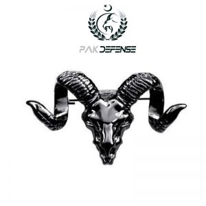 Markhor Black 3D Lapel Pin