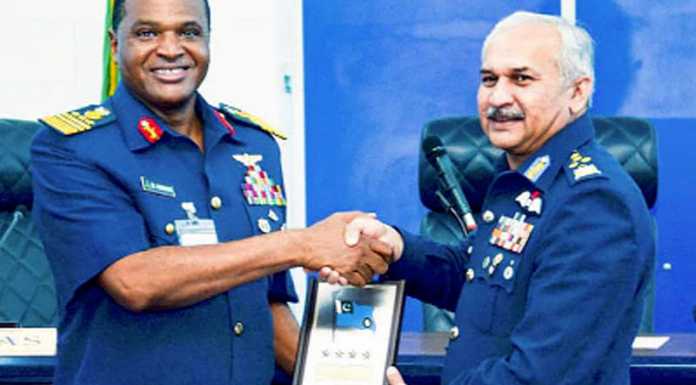 PAF CHIEF VISIT NIGERIA