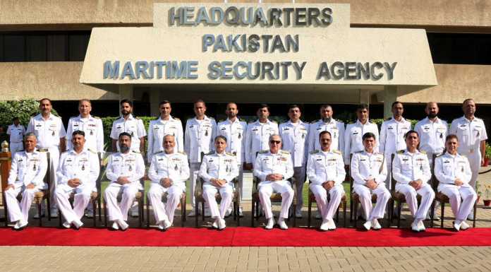 PAK NAVAL CHIEF Visits to PMSA and PAK NAVY Installations at Coastal Areas