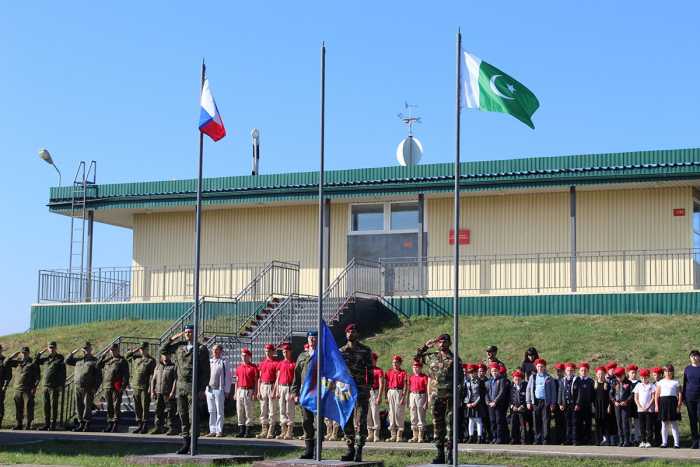 PAKISTAN Russian Druzhba 2019 Military Exercise at Ceremony