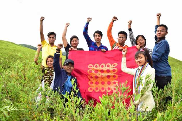 People Celebrating Manipur Celebrations