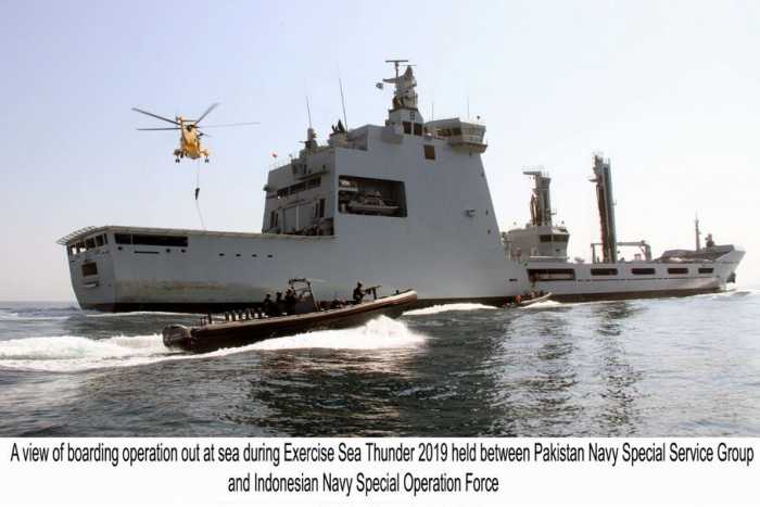 Sea Thunder-IV Exercise Between PAKISTAN and Indonesian Navy