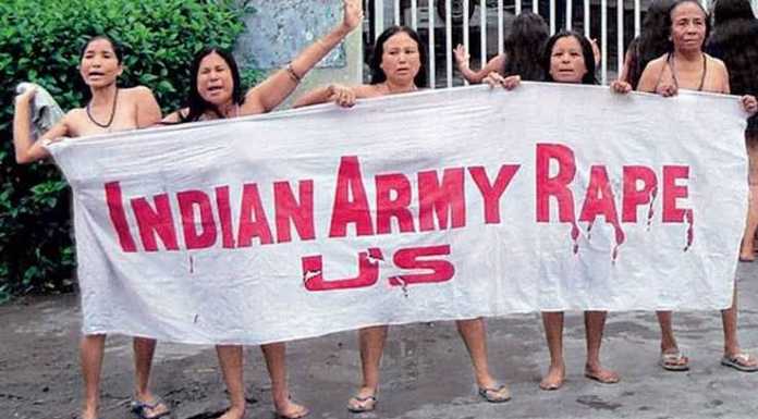 Filthy indian army rape pic