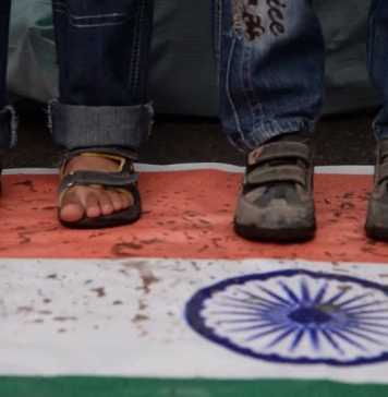 indian flag humiliation