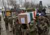 indian troop coffin