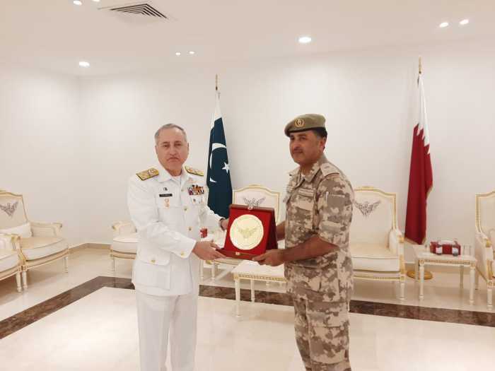 CHIEF OF NAVAL STAFF Called on Commander Qatar Emiri Air Forces (QEAF)