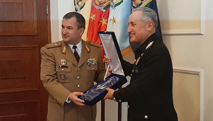 PAK NAVAL CHIEF Admiral Zaffar Mahmood Abbasi Visits Romania