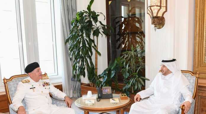 PAKISTAN NAVAL CHIEF Official Visit to Qatar Meets Qatari PM