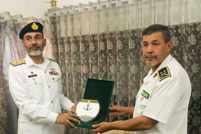 PAKISTAN NAVY Ships ASLAN and MOAWIN Arrives In Port Nouakchott, Mauritania As Part Of Overseas Deployment To Africa