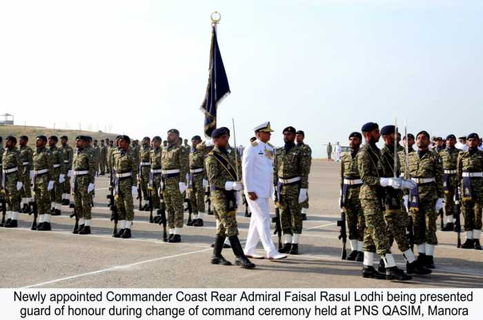 Rear Admiral Faisal Rasul Lodhi COMCOAST