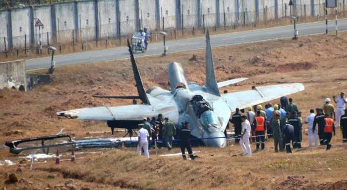 indian MIG 29K Crashed