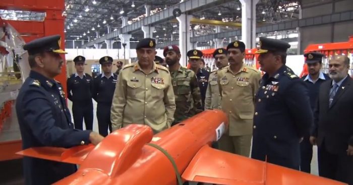 COAS Visit PAC Kamra Target Drone Pic