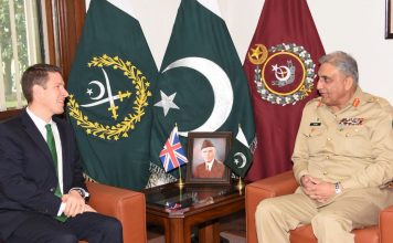 COAS meets Newly Appointed British High Commissioner