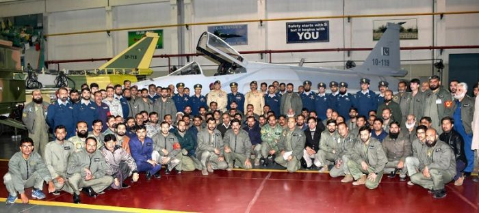 JF-17B COAS Visit to PAC KAMRA