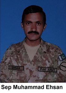 PAK ARMY Sepoy Muhammad Ehsan Shaheed