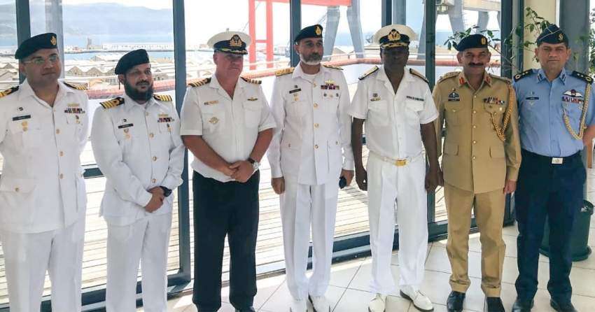PAK NAVY Ships Reached Simon Town As Part Of Overseas Deployment To Africa