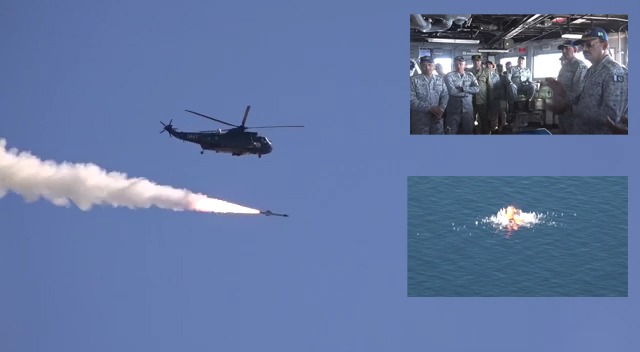 PAK NAVY Test Four Dimensional Missiles From Different Platforms