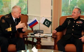 Russian Naval Chief Nikolai Yevmenov Lauded PAKISTAN NAVY's Effort For Regional Peace and Stability