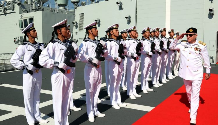 CNS ADMIRAL ABBASI VISITS PLAN SHIP YINCHUAN DURING SEA GUARDIANS EXERCISE
