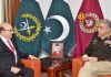 COAS General Qamar Ahmed Bajwa meets President AJK Sardar Masood Khan