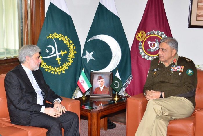 COAS Meeting Iranian Ambassador to PAKISTAN