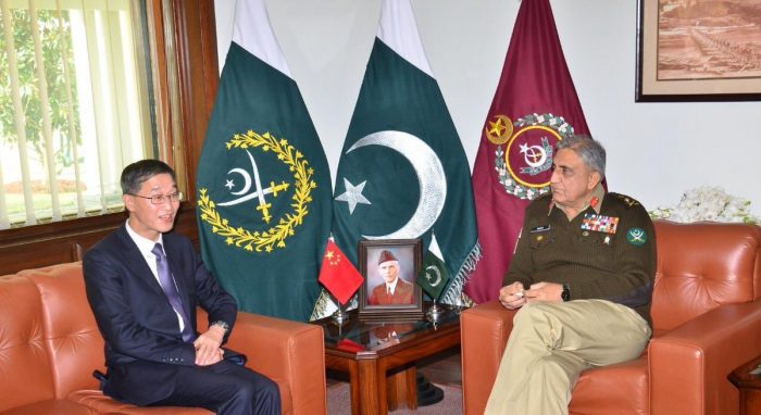 COAS meet CHINESE Ambassador to PAKISTAN