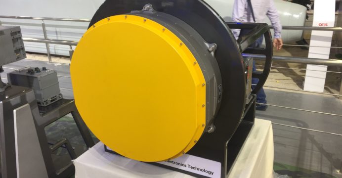 Chinese KLJ-71 AESA Radar