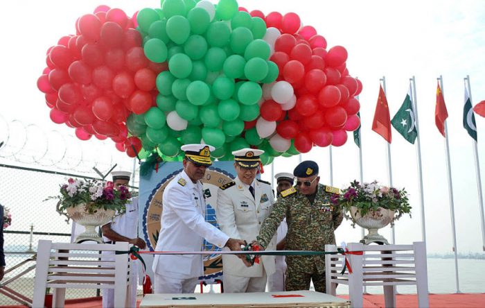 PAKISTAN CHINA Joint Bilateral Naval Exercise Sea Guardians Commences At Arabian Sea in Karachi