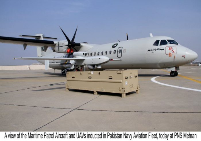 PAKISTAN NAVY Inducts High-Tech Marinized ATR Patrol Aircraft And Tactical Drones In Its Arsenal
