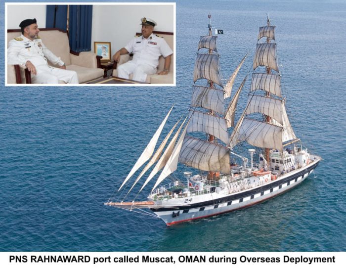 PAKISTAN NAVY Ships GWADAR, RAHNAWARD And PMSA Ship DASHT Visited Muscat As Part Of Overseas Deployment To Africa