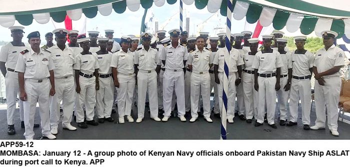PAKISTAN NAVY Ships Visits Mombasa As Part of OSD